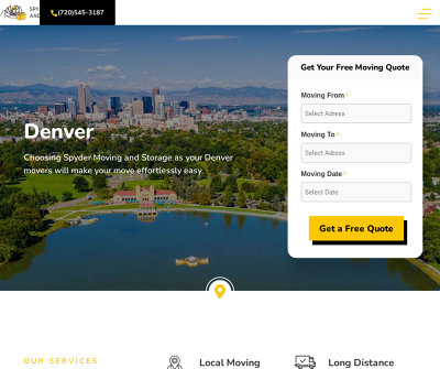 Spyder Moving and Storage Denver