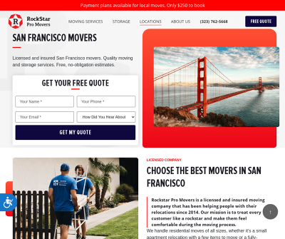 Rockstar Pro Movers - San Francisco