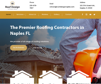 Roof Design & Sheet Metal, LLC