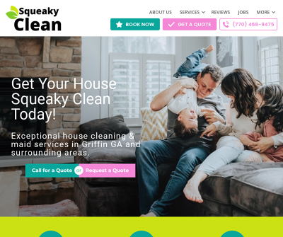 Squeaky Clean Inc. House Cleaning and Maid Services in Griffin GA