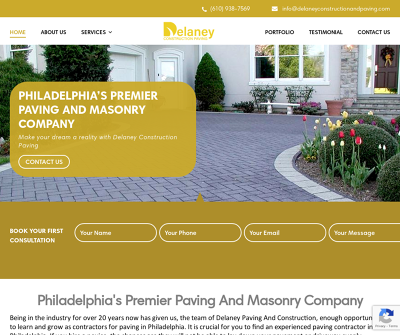 Delaney Construction Paying