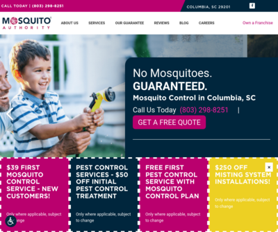 Mosquito Authority Greater Columbia, SC