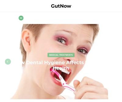GutNow provides information on how to maintain a healthy stomach and enhance digestion by eating a balanced diet' taking particular herbal medications' and employing alternative medicine.