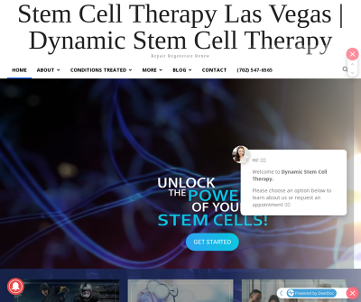 Dynamic Stem Cell Therapy