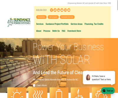 Sundance Power Systems Inc