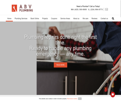 ABV Plumbing - The Expert Plumbers in Bellevue