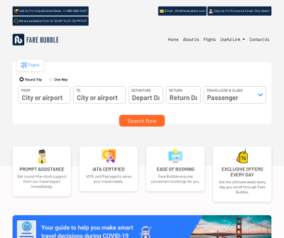 Find Cheap Flights - Lowest Air fare - Flight bookings | Farebubble