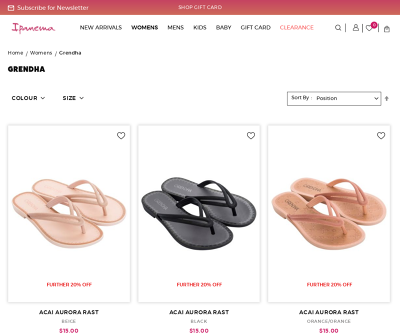 Ipanema Footwear Flat Sandals for Women