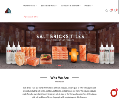 Wholesale Himalayan Salt Bricks - Salt Tiles - Salt Bricks Tiles