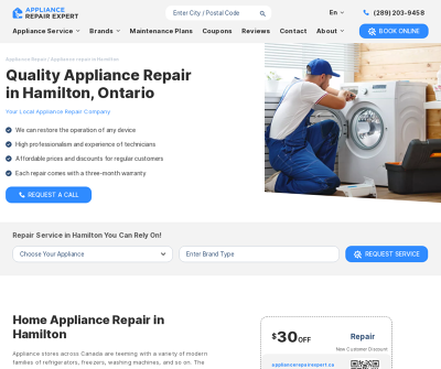 Appliance Repair Expert in Hamilton