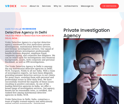 Detective Agency in Delhi