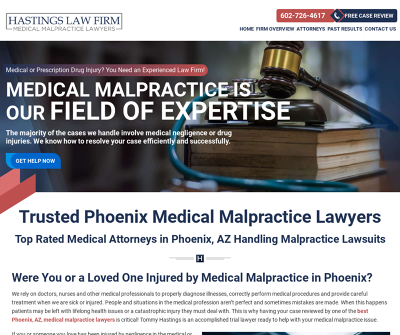 Hastings Law Firm, Medical Malpractice Lawyers