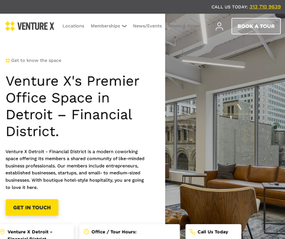 Venture X Detroit - Financial District