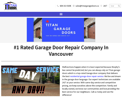 https://titangaragedoors.ca/