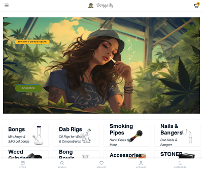 Bongaily Online Headshop