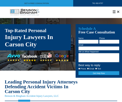Top-Rated Personal Injury Lawyers In Carson City