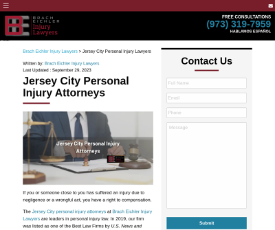 Brach Eichler Injury Lawyers