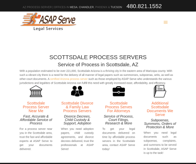 Scottsdale Process Server