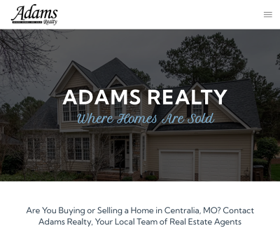 AdamsRealtyCentraliaHomesForSale