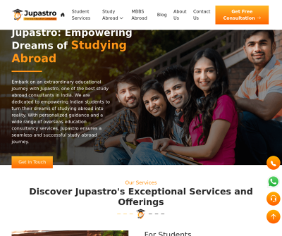 Jupastro | Study Abroad Consultant In India