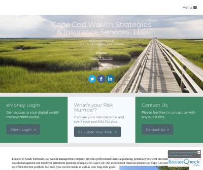 Cape Cod Wealth Strategies & Insurance Services, LLC