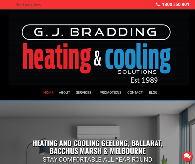 G.J. Bradding Heating & Cooling Systems