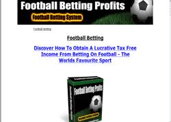 Football Betting Profits - Football Betting System