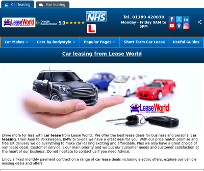 Lease World Ltd - Car Leasing