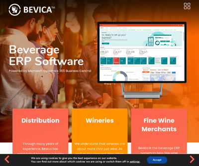 Software for the Drinks Industry | Bevica