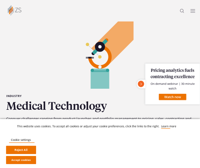 ZS- A leading medtech consulting company