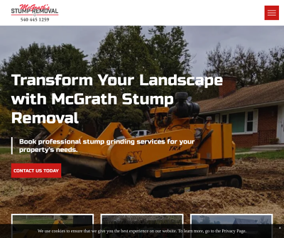 Stump Removal in Blacksburg, VA