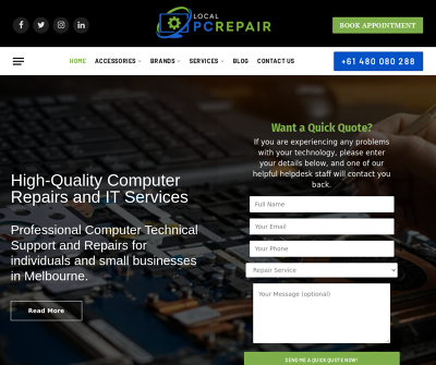 Local PC Repair – Laptop Repair Service