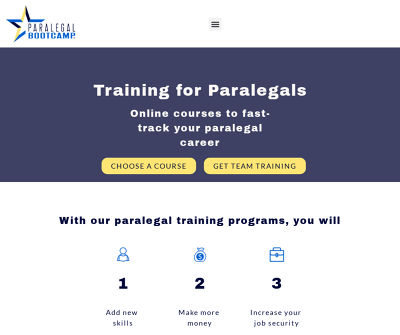 Paralegal Boot Camp