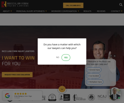 Ricci Law Firm Injury Lawyers