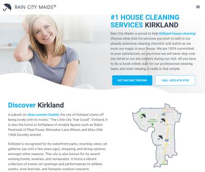 Rain City Maids - House Cleaning Services in Kirkland