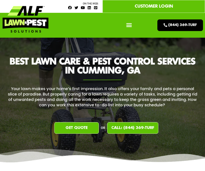 #1 Lawn Care Company In Cumming, GA