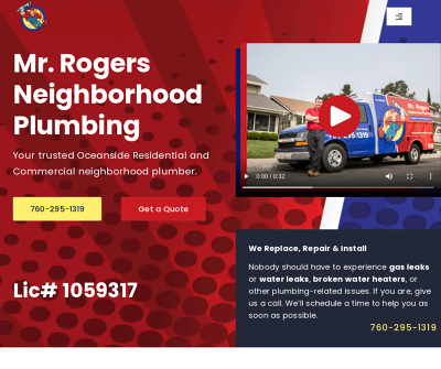 Mr. Rogers Neighborhood Plumbing