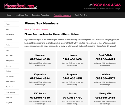 Live Chat Lines | The Best Phone Chat Numbers | www.phonesexlines.uk