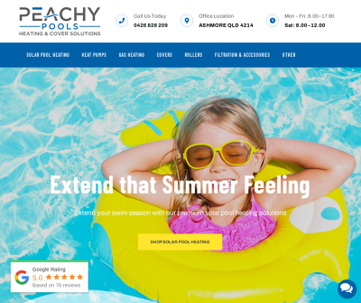 Peachy Pools Heating & Cover Solutions