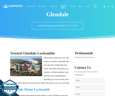 Diamondback Lock and Key of Glendale