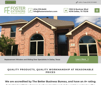 Foster Exteriors Window Company