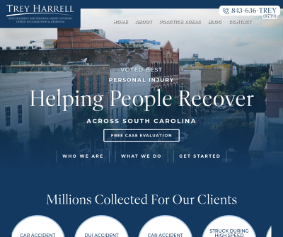Trey Harrell Auto Accident and Personal Injury Attorney