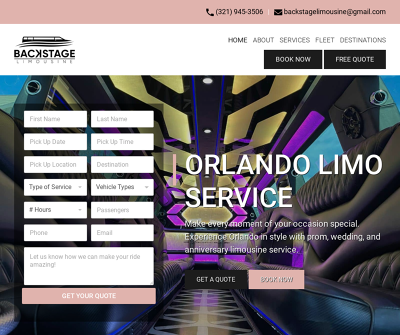 Backstage Limo Services