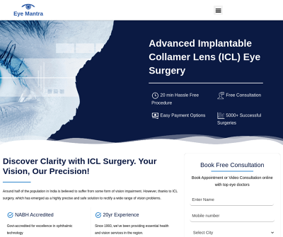 Best ICL Surgery | Top ICL Surgeons