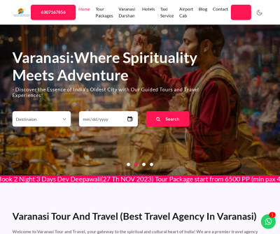 Travel agency in Varanasi - Varanasi Tour and Travel