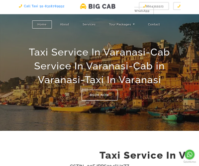 Taxi Service In Varanasi - Cab service in Varanasi - Varanasi taxi services 