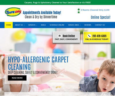 Safe-Dry Carpet Cleaning of Birmingham