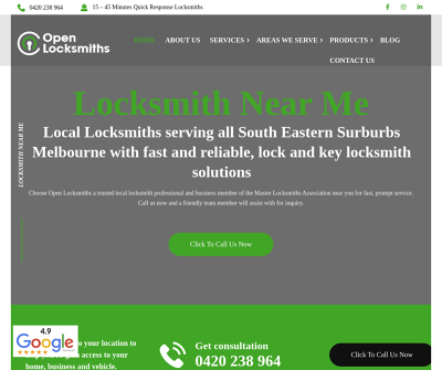 Open Locksmiths