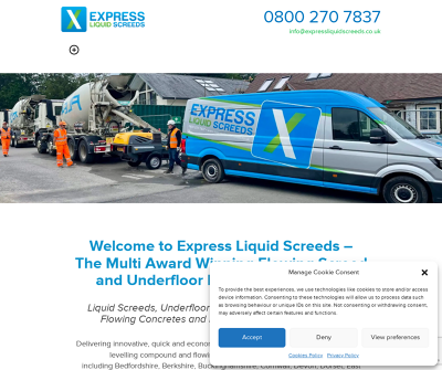 Express Liquid Screeds