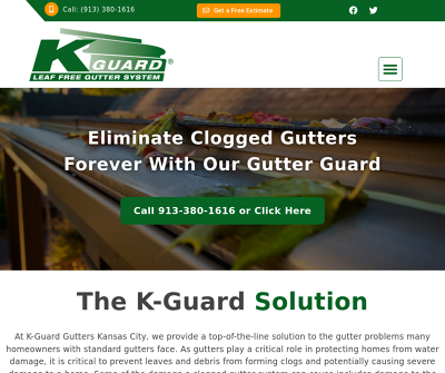 K-Guard Gutters Kansas City